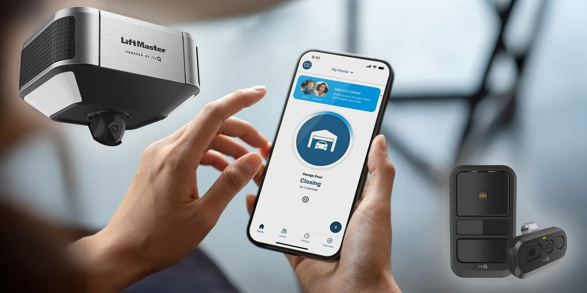 Read News 🚗Garage Door Remote Control with myQ Technology
