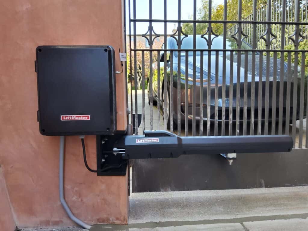 automatic gate opener battery