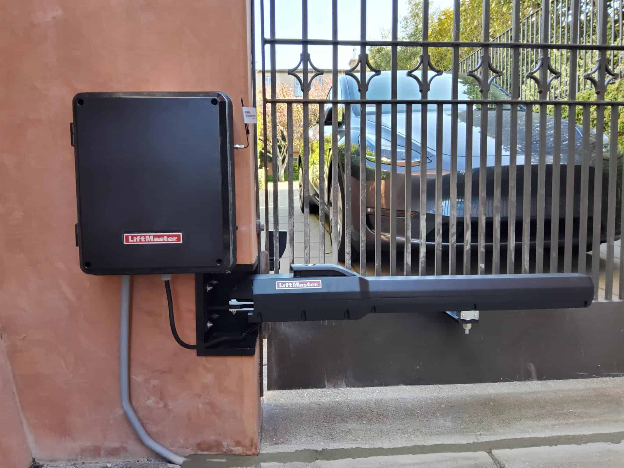 automatic gate opener battery